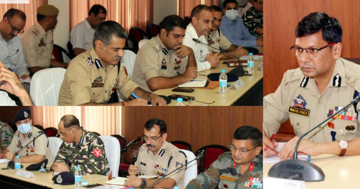 Top officials review security arrangements in the run-up to Independence Day celebrations